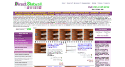 Desktop Screenshot of directslatwall.co.uk